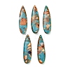 Dyed Synthetic Imperial Jasper Pendants GG-CBAA20A-08G-1