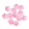Dyed & Heated Glass Bead Caps GLAA-C042-01I-1