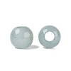 Natural White Jade European Beads G-Q607-01A-07-2