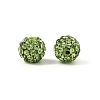 Pave Disco Ball Beads X-RB-H258-8MM-214-3