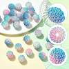 40Pcs Imitation Pearl Acrylic Beads OACR-FS0002-89A-07-3