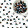 100Pcs Crackle Glass Beads CCG-YW0001-19A-08-1