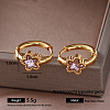 304 Stainless Steel Hoop Earrings for Women XC7815-2-1