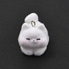 Flocky Resin Pendants FIND-A061-02A-2