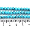 Synthetic Turquoise Beads Strands TURQ-H038-4mm-XXS09-2