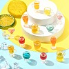 45Pcs 9 Styles Wine Transparent Resin Cabochons CRES-CJZ0009-02-6