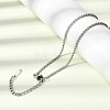 12Pcs 2MM 304 Stainless Steel Rolo Chain Necklaces for Men Women NJEW-H093-12P-3