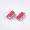 2-Hole Opaque Glass Seed Beads SEED-S023-27B-05-2