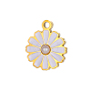304 Stainless Steel Enamel Pendants STAS-OY004-82G-1