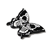 Printed Halloween Themed Acrylic Pendants OACR-L018-12C-2