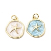Brass Pendants KK-D105-08E-G-1