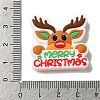 Christmas series Silicone Beads SIL-S006-01E-3