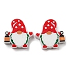 Santa Claus Christmas Food Grade Eco-Friendly Silicone Beads SIL-D001-01-3