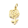 Valentine's Day 925 Sterling Silver Rose Pendants STER-G046-01G-1