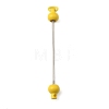 Plastic Beadable Keychain Bar for Jewelry Making DIY Crafts AJEW-C040-01G-1-1