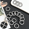 304 Stainless Steel Closed Jump Rings STAS-SP0001-85C-5
