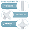 Plastic Empty Spools for Wire WOOD-CN0001-30-6