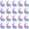 20Pcs 201 Stainless Steel Bunny Pendants STAS-HY0001-02RC-1