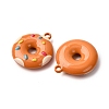 Baking Paint Alloy Pendants FIND-G097-05F-2