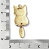 Alloy Enamel Pendants X-FIND-Q102-12A-3