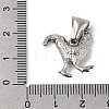 304 Stainless Steel Pendant Rhinestone Settings STAS-B167-14A-P-3
