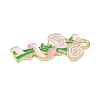 Alloy Enamel Pendants ENAM-P258-04C-G-2