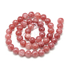 Natural Quartz Beads Strands G-S150-12mm-06-1-2