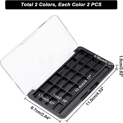 ABS Plastic Eyeshadow Refillable Box MRMJ-FH0001-03-1