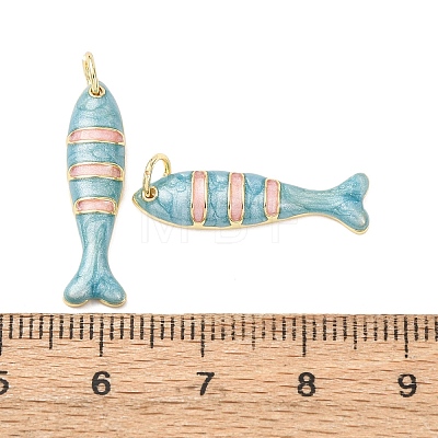 Brass Pendants KK-D019-29B-G-1