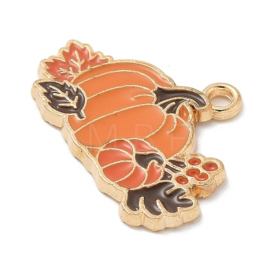 Thanksgiving Day Alloy Pendants ENAM-R007-01G-04-1
