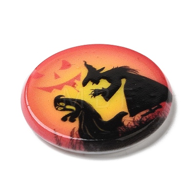 Halloween Series Acrylic Cbabochons OACR-M012-23-1