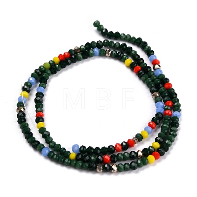 Glass Beads Strands GLAA-F106-C-19-1