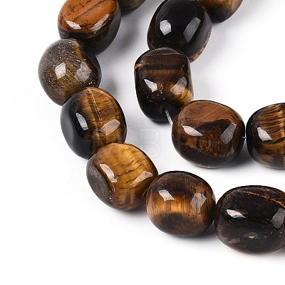 Natural Tiger Eye Beads Strands G-T143-53A-1