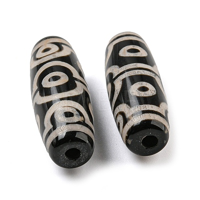 Tibetan Style 10-Eye dZi Beads TDZI-D008-22-1