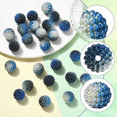 40Pcs Imitation Pearl Acrylic Beads OACR-FS0002-89A-01-1