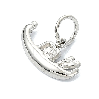 304 Stainless Steel Pendants STAS-A145-03F-P-1