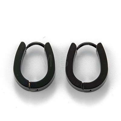 304 Stainless Steel Hoop Earrings EJEW-O087-08B-EB-1