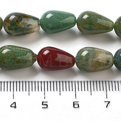 Natural Indian Agate Beads Strands G-B106-A21-02-1