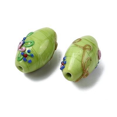 Handmade Lampwork Beads LAMP-J089-D09-A-1-1