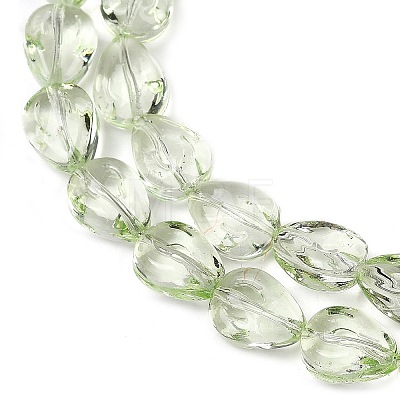 Transparent Glass Beads Strands GLAA-H038-03B-1