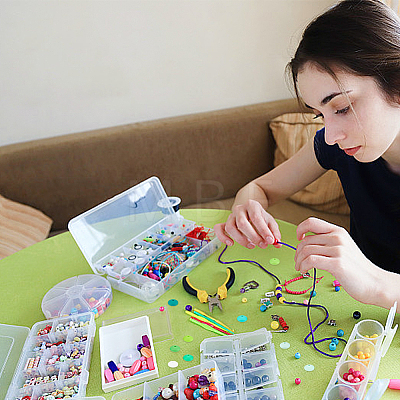 DELORIGIN DIY Chew Necklace Making Kit for Sensory Kids DIY-DR0001-15-1