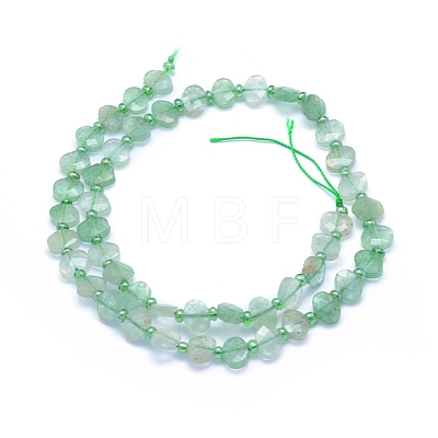 Natural Green Strawberry Quartz Beads Strands G-L552M-01-1