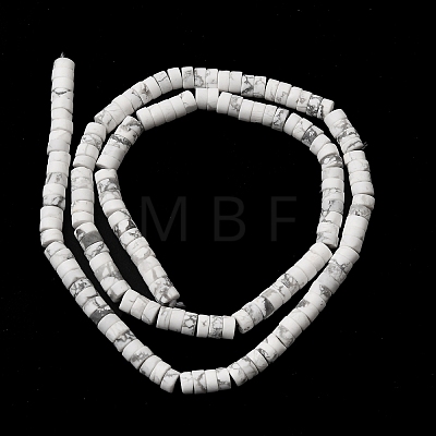 Natural Howlite Beads Strands G-Z089-A02-1