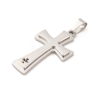 Non-Tarnish 304 Stainless Steel Pendants STAS-Z080-12P-1