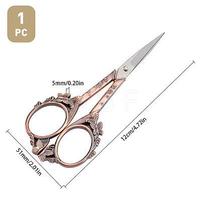 402J2 Stainless Steel Scissors TOOL-WH0139-09R-1