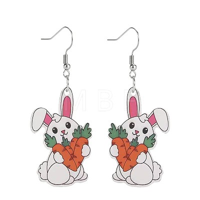 Easter Acrylic Dangle Earrings FS-WGB0714-01-1