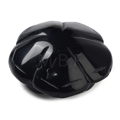 Natural Obsidian Beads G-E579-01A-1