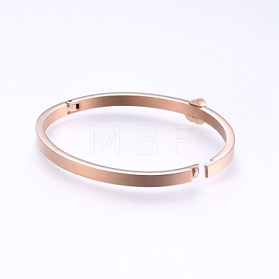 304 Stainless Steel Bangles BJEW-P222-08-1