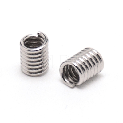 304 Stainless Steel Spring Beads STAS-WH0017-010C-1