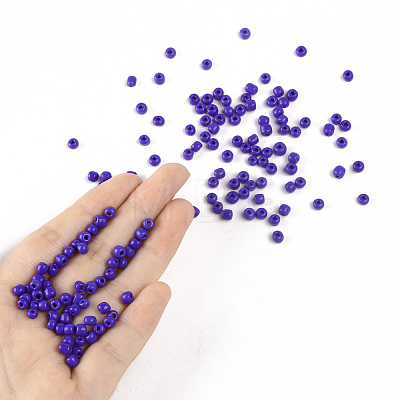 (Repacking Service Available) Glass Seed Beads SEED-C019-4mm-48-1